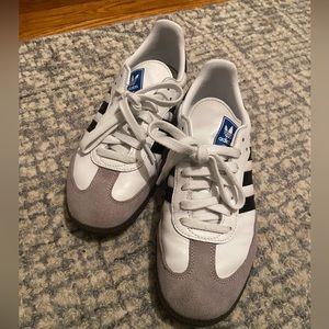 White Adidas Samba OG Cloud White Core Black